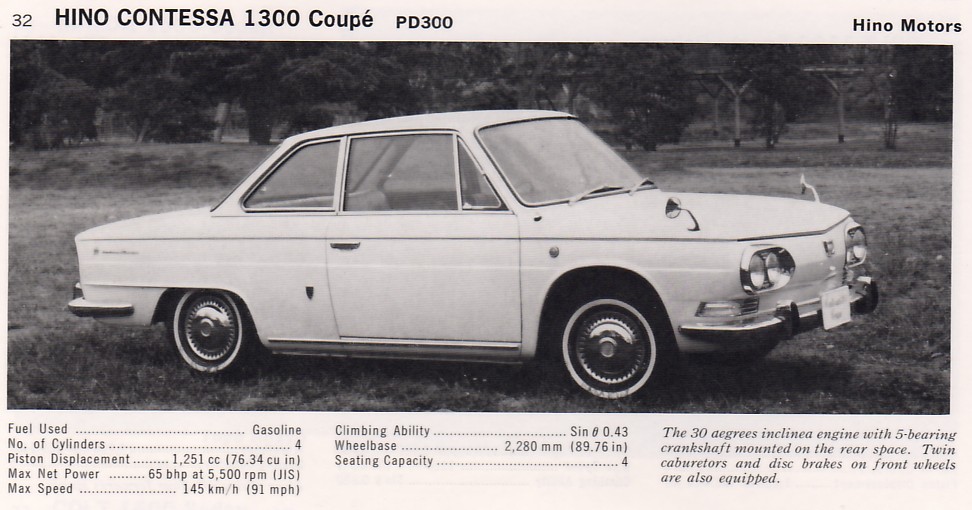 '67 Hino Contessa Coupe
