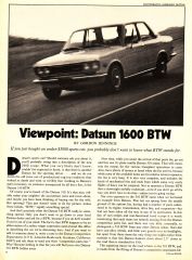 Datsun 1600 BTW (1 of 2)