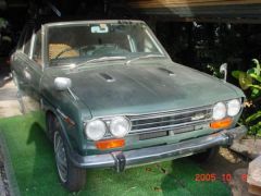 1970_Bluebird_1300DX_Green_w-Coupe_parts