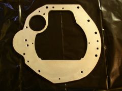 2-Adapter Plate, Engine side (Not anodized, see description below)
