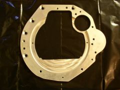 1-Adapter Plate, Transmission Side (Not anodized, see description below)