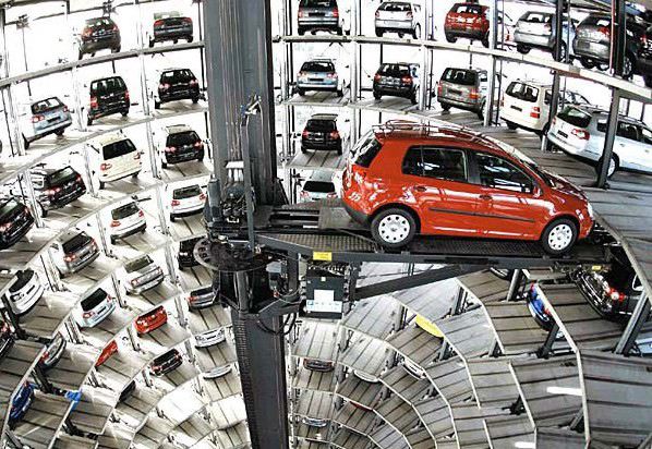 German Parking Garage