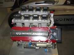 Infiniti Indy display engine
