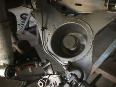 SX discs right brake line detail