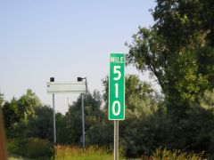 Montana Mile marker 510
