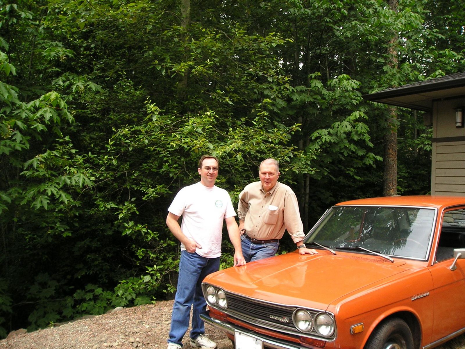 Me and Pete Brock with the new 510