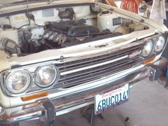 '69 SSS Coupe cast grill with SSS badge