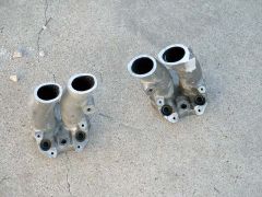 cut pipes from 280Zx manifold