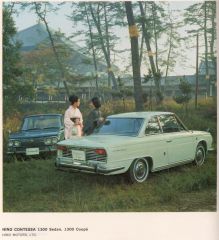 '67 Hino Contessa Coupe and Sedan