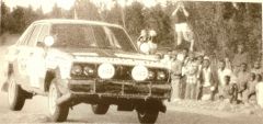 160J  Violet Won Safari Rally 1980