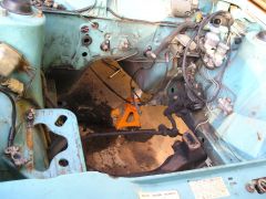 Empty Engine Compartment