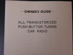 Radio Instruction Booklet