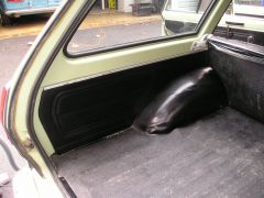 Clean Drivers Side of Rear Area