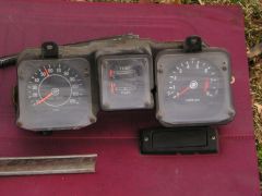 Gauge Cluster with Tach