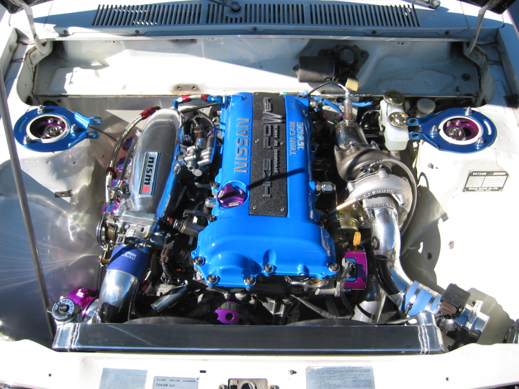 2003 Shasta All Datsun Meet engine shots