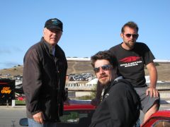 Pete Brock w/ Rob Fuller & the Z-Car Garage Tech Session in the Datsun 