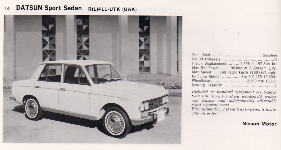 '67 Datsun RL411