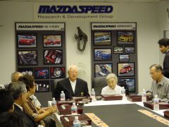Lunch with Mr. K and Mrs. K at Mazdaspeed