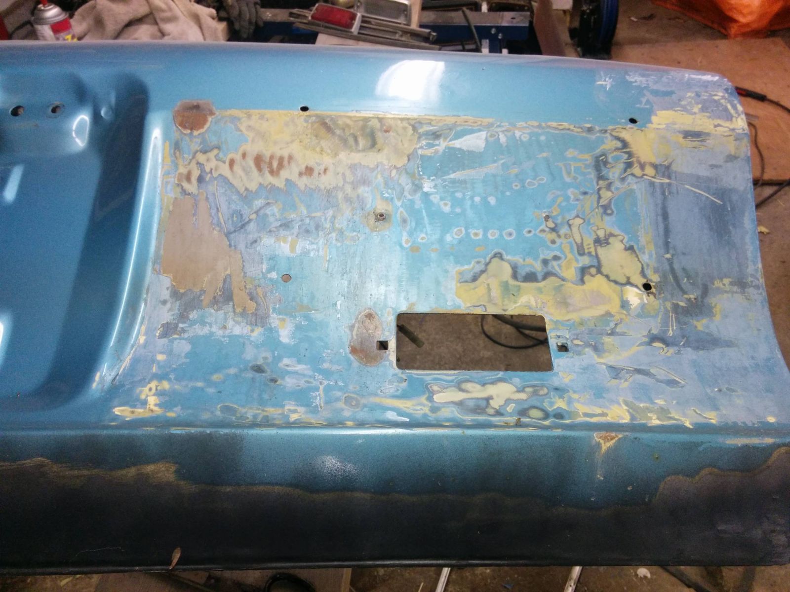 Liftgate after "wood" removed