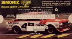 BRE Simoniz Racing Speed Calculator