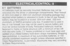 NHRA Battery Rules