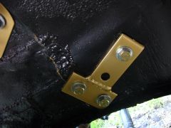 Frame Rail Steering Box Brace