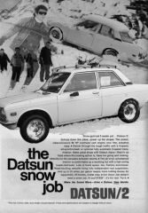 Datsun Snow Job