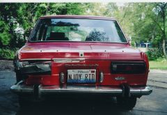 EC (red 1969 2-door) 9/04 rear end