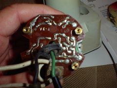 Series tach with white wires