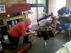 Uncle Phil doing motor surgery