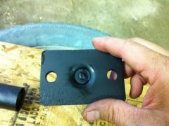 Rear bumper bracket small pressure screw 710 wagon