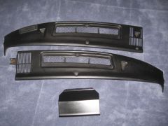 Refinished interior parts