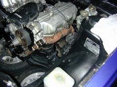 Drivers side mounted V6