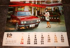 December 1969 Calendar Girl