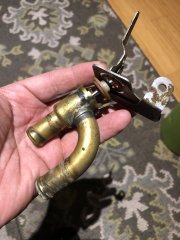Broken heater valve